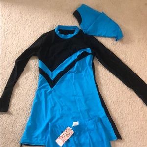 NadamuSun Girls modest swimwear